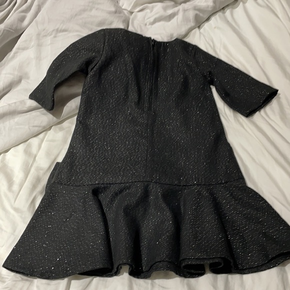 Deux par Deux 5 black shimmer drop waist dress NWT - Picture 7 of 9